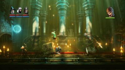 Das Spiel bietet auch abundzu Zwischenbosse, welche sich nicht ganz so leicht besiegen lassen. Hier muss die Gruppe zusammenarbeiten.