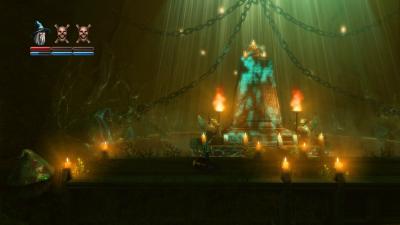 Einige besondere Ereignisse zeigt einem das Spiel auch ohne extra Zwischensequenz direkt im Spiel. Hier finden wir eine Inschrift.