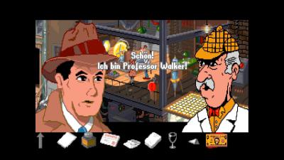 Der Professor wirkt mit seinem Hut nicht unbedingt vertrauenerweckend.