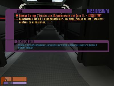 Unsere aktuellen Aufgaben können wir über die Missionsinfo immer direkt aufrufen.