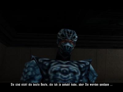 Ein Zwischenboss erwartet uns und liefert uns im Anschluss eine schöne Waffe.