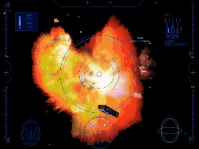Für die damalige Zeit waren es schöne Explosionen, auch wenn es diese so im Weltraum natürlich nie geben würde.