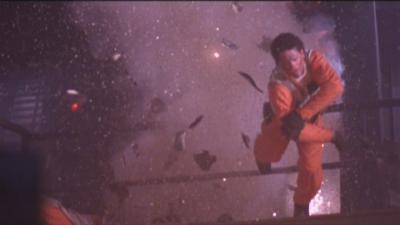 Auch die Explosionen profitierten davon, dass das Spiel echte Kullisen und echte Effekte nutzte.