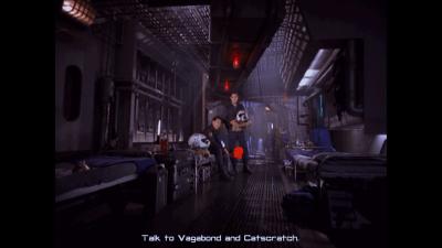 Zwischen den Missionen müssen wir mit unseren Kameraden reden, teilweise sind diese Gespräche aber auch Optional und eröffnen neue Möglichkeiten.