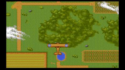 Die Bombermissionen sind recht selten und führen eine dritte Perspektive auf das Kampfgeschehen ein. Mit den Bomben muss man die Ziele möglichst genau treffen.