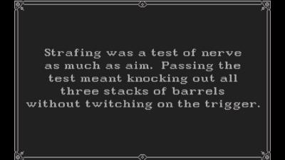 Vor und nach den Einstäzen gab es meist kurze Statements, stilecht im Schwarz-Weiß Filmstil.