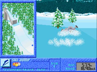 Ein Sturz - das war es mit dem einzigen Versuch.