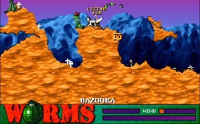 Beim Schießen sollten wir immer auf den Wind aufpassen, der in diesem Fall nur sehr leicht nach Rechts weht.