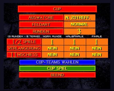 Es ist möglich einen eigenen Pokal mit eigenen Bedingungen zu erstellen.