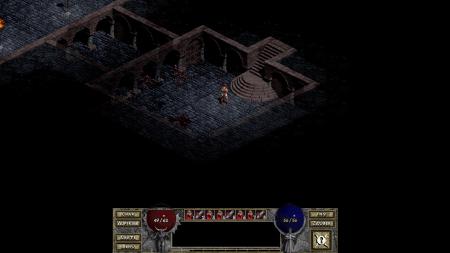 Diablo 1 mit dem Mod DevilutionX.