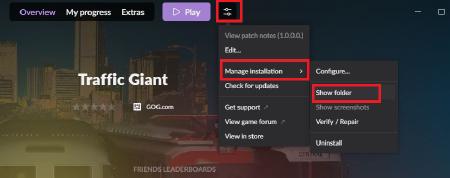 Auf dem Bild ist ein Ausschnit des Galaxy-Clients zu sehen.